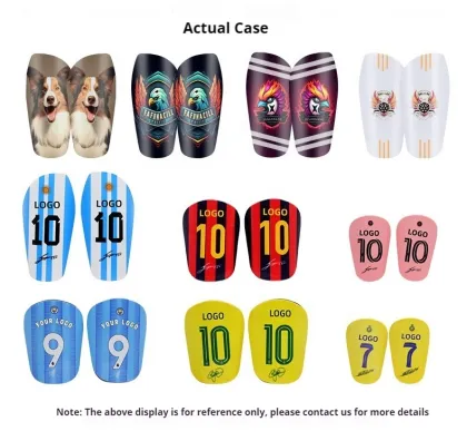 Custom Logo Football Shin Guards for Adults and Kids - Soccer Shin Guard Protection