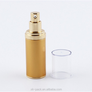 Customizable 15 ml, 30 ml, 45 ml y 50 ml de botella de bomba sin aire sin aire: opciones de diseño exterior