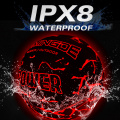 Gepatenteerde alles-in-één klepoplaad-LED Glow in the Dark basketbal IPX8 waterdicht