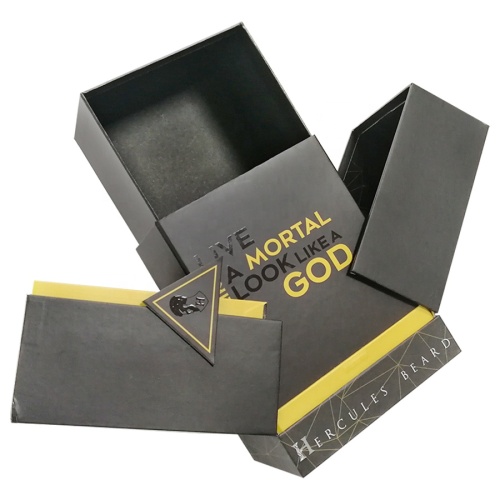 Hardboard cosmetics perfume packaging drawer box