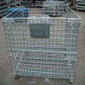 nicktainer wire mesh container for pet preform storage