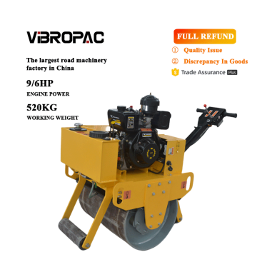 Heavy-duty single wheel road roller