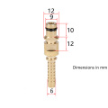 conector de mangueira de mangueira de mangueira de arruela de energia