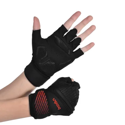 Half Finger Gym Gloves Weight Lifting Gloves Body Building Training Sports Gym Gloves Body Building Training Sport Fitness Glove