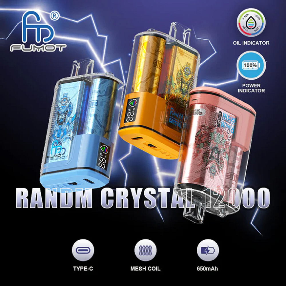 RandM Crystal 12000 Puffs