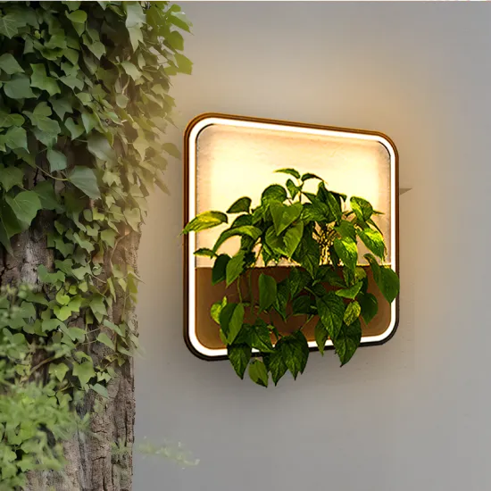 Stainless Steel LED Outdoor Garden Wall Lamp IP65 for Villa Decoration