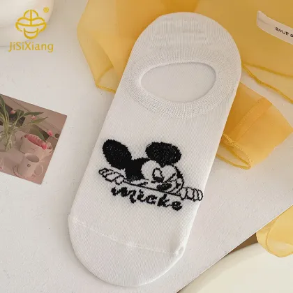 Korean version of Kami Mouse boat socks, invisible socks, anti slip socks