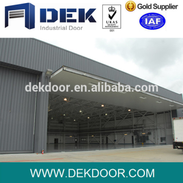 Tip-Up Canopy doors are built to endure the heaviest of wind loads