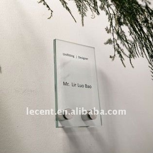 Stainless Steel Wall Mounting Vertical Glass Sign Fixings
