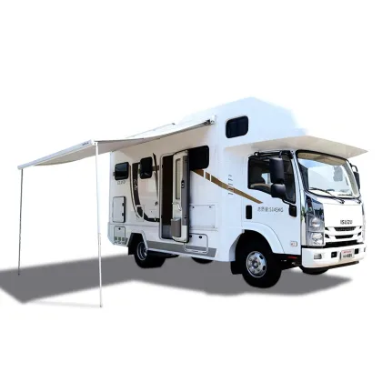 Family Off Road ISUZU Travel Trailer RV for Outdoor Camping