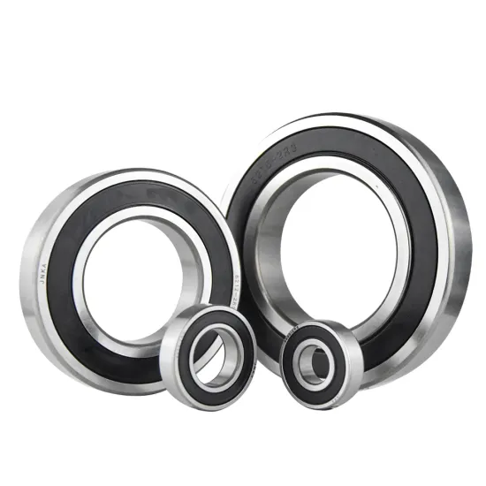 Custom Various 6200 6201 6203 6204 6205-2RS 6202 Silver Double Row Deep Groove Ball Bearings
