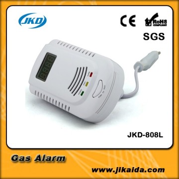 2015 new product human voice prompt carbon monoxide gas detector 2 in 1