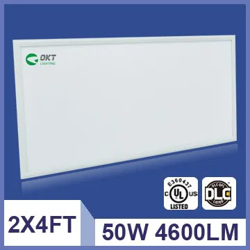 100-277v 2x4ft dimmable dlc ul suspend led panel light