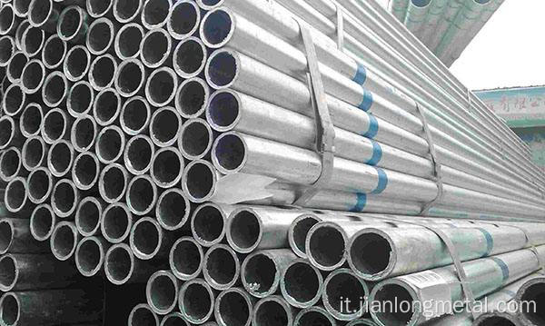 Tubo d'acciaio al carbonio zincato