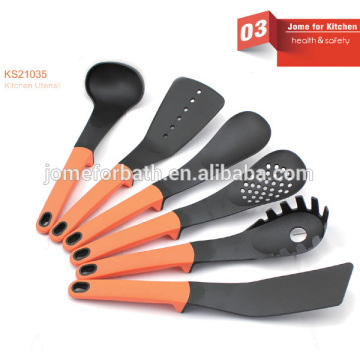 Colorful Hot selling 100% Food Grade Kitchen Utensil Set 6pk