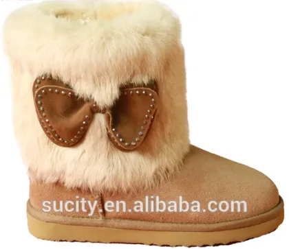 stylish comfortable snow boot with fur snow boot chinese snow boots