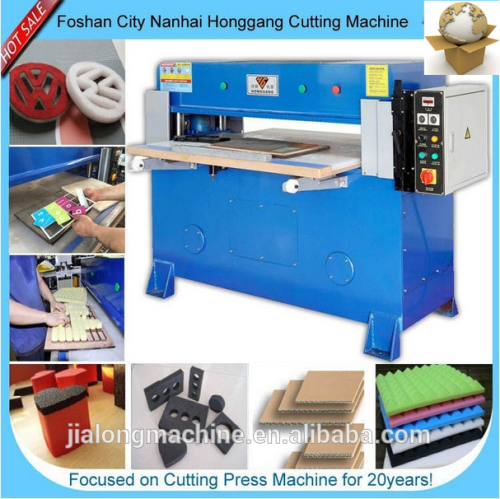 Free die cut Cardboard/EVA Foam/plywood/hydraulic paper jigsaw puzzle die cutting machine