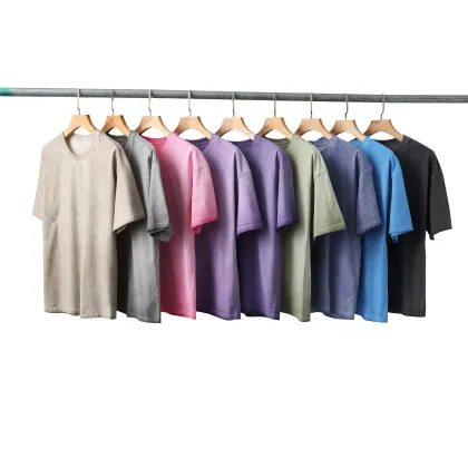 2024 Custom Summer Loose Trendy Brand Cotton T-shirt