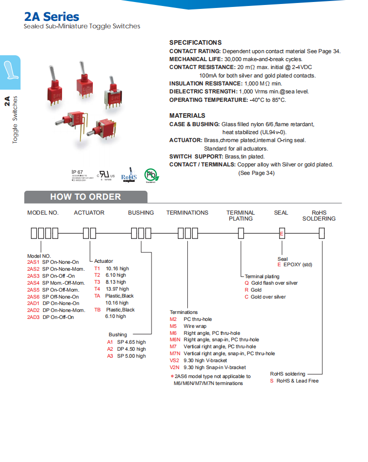 Toggle Switches