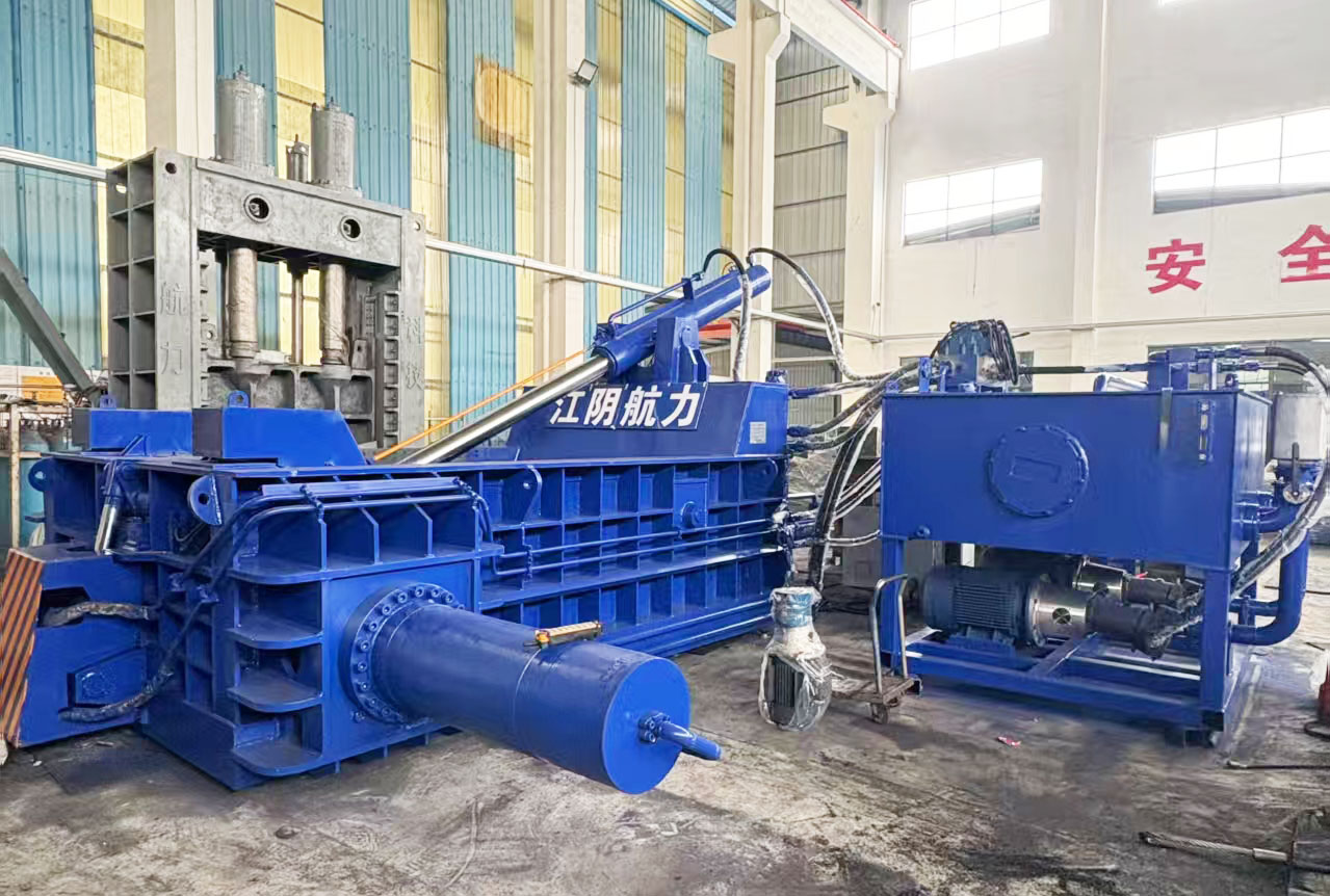 metal baler