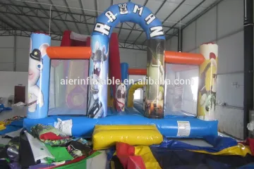 2016 Aier inflatable bouncer play area /inflatable colorful bouncer house