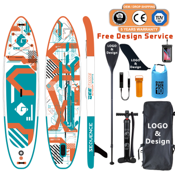Customize Brand Logo Digital UV Printing on Inflatable Paddle Boards | Geetone