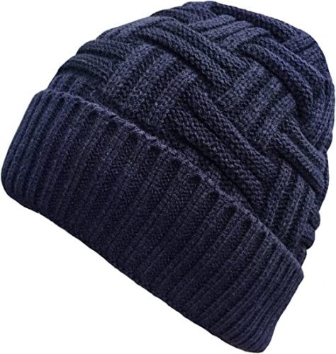 Winter Hat Warm Knitted Slouchy Beanie Skull Cap