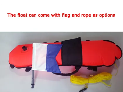 Fish torpedo diving gear device marker safety buoy
