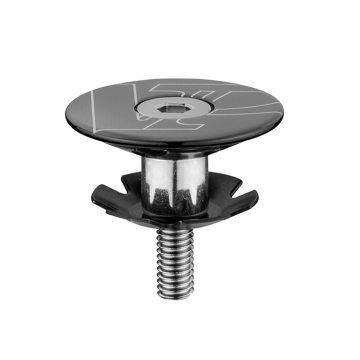 Alloy Top Cap with Flat Head Bolts and Star Nut - Ultra Light CNC Headset Parts