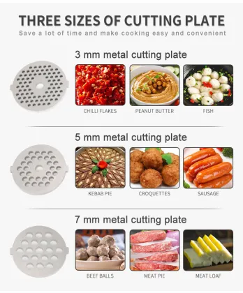 Stainless Steel Multi-Function Mincer Machine: Meat Grinder and Sausage Maker