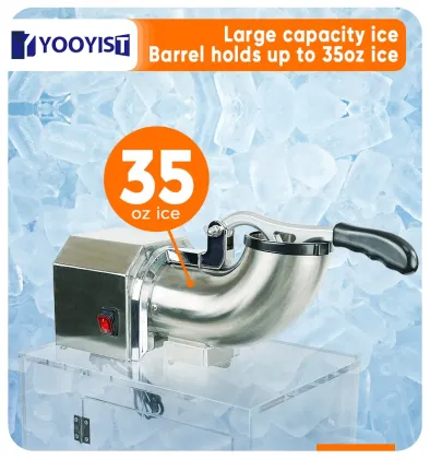 Factory Price High Capacity 300W Ice Shaver Machine Commercial Snow Ice Shaving Machine Electric Shaved Ice Machine