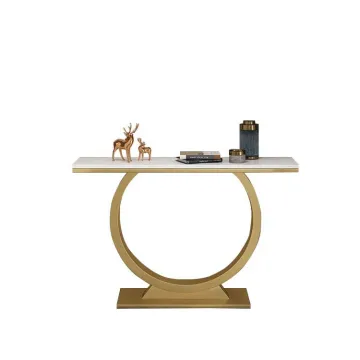 Wholesale Modern Luxury Metal Frame Console Tables for Living Room Furniture