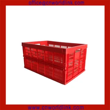 Mesh Plastic Foldable Moving Crates