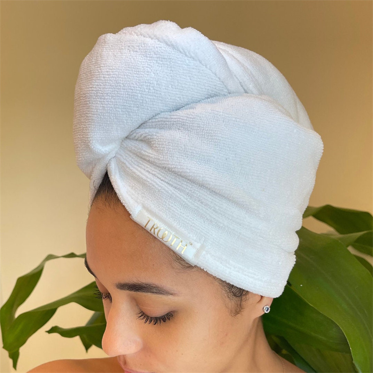 microfiber hair drying towel turban towels wrap