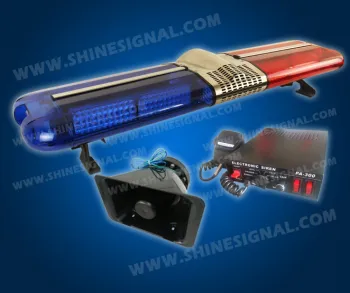 LED Super Thin Rotator Strobe Warning Lightbar for Police Cars (TBD82L2)