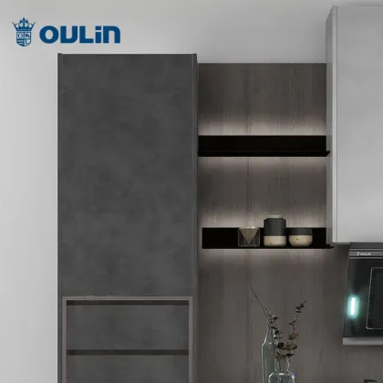 kitchen wooden simple style kitchen storage cabinets