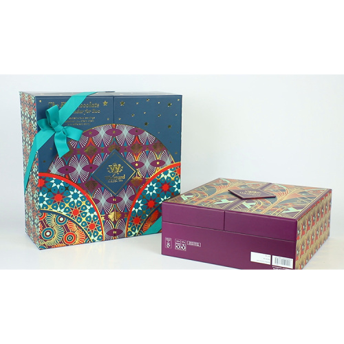 Advent Calendar tea Chocolate gift box packaging