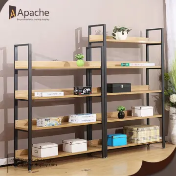 Multilayer Flexible Book Display Shelf