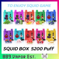 Randm Squid Game Box 5200 Puffs USB перезаряжается