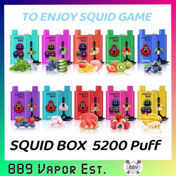 Randm Squid Game Box 5200 Puffs USB Rechargeable