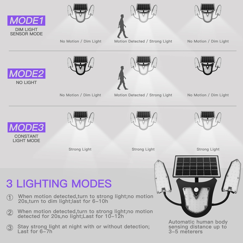 Wall Mounted Solar Light