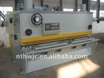 All steel welded structure with good rigidity and stability QC11Y-20*2500 Hydraulic guil lotine shearing machine