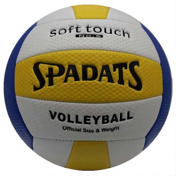 Wholesale Official Size 5 Beach Volleyball Balls: Grain Surface, Rubber Bladder, PVC Machine Stitched, Indoor and Outdoor Use