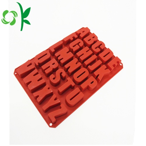 Silicone Alphabet fancy candy chocolate molds wholesale