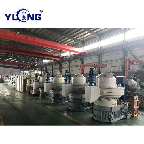 YULONG 6th XGJ850 2.5-3.5T cornstraw pellet machine for sale