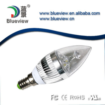 E14 1W / 3W LED Candle Bulb Light Energy Saving Lamp