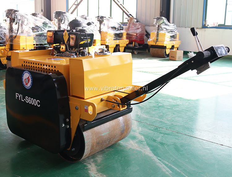 FYL-S600C Diesel Double Drum Pedestrian Roller