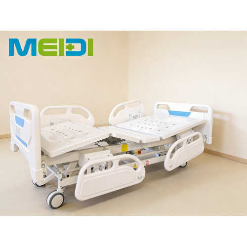 Hot Sale 3 Function Electric Nursing Bed with Various Styles and Multi Color Headboards and Rails