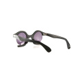 Matte Black Buffalo Horn Sunglasses