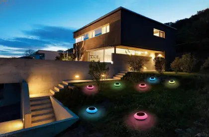 smart rainbow light with touch control